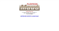 Desktop Screenshot of plasticosmaua.com.br